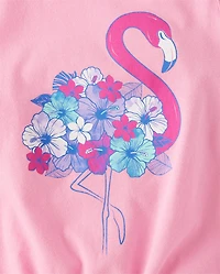 Girls Tropical Tie Front Tank Top 3-Pack