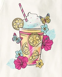 Lot de 4 débardeurs à franges Summer Vibes pour filles