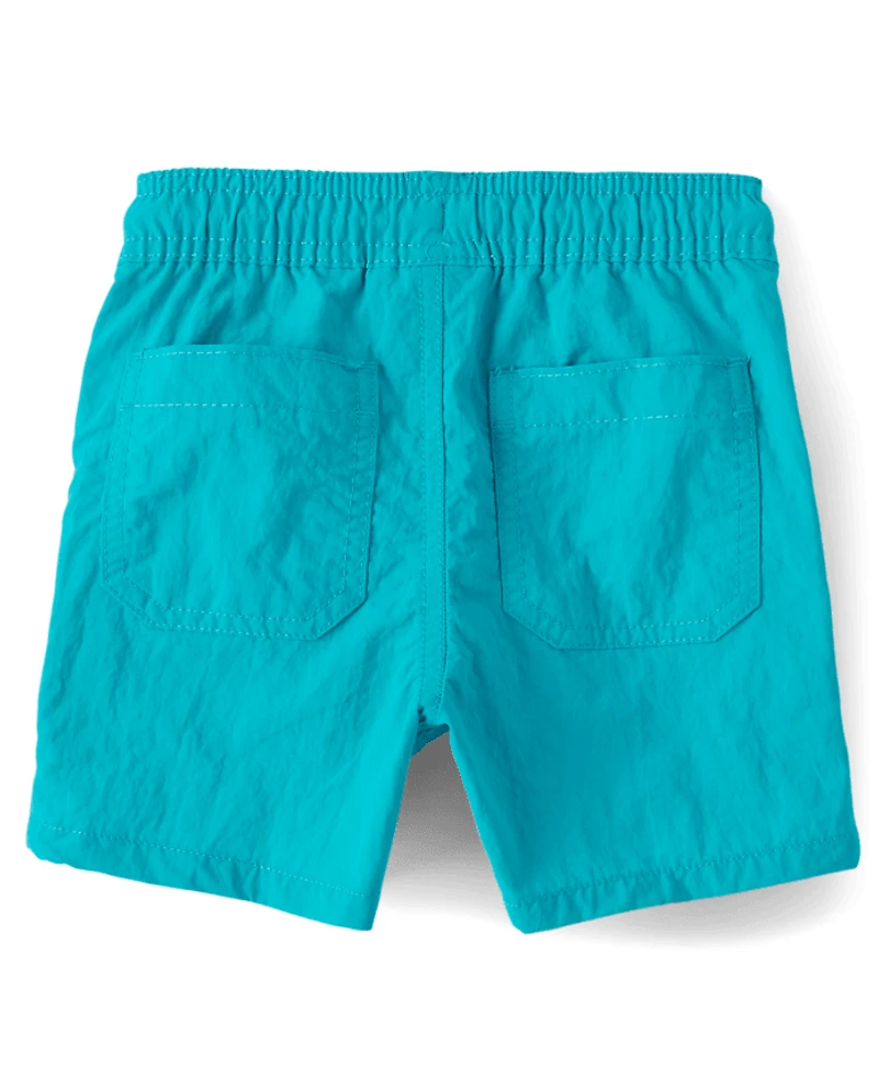 Baby And Toddler Boys Quick Dry Pull On Pool To Play Shorts