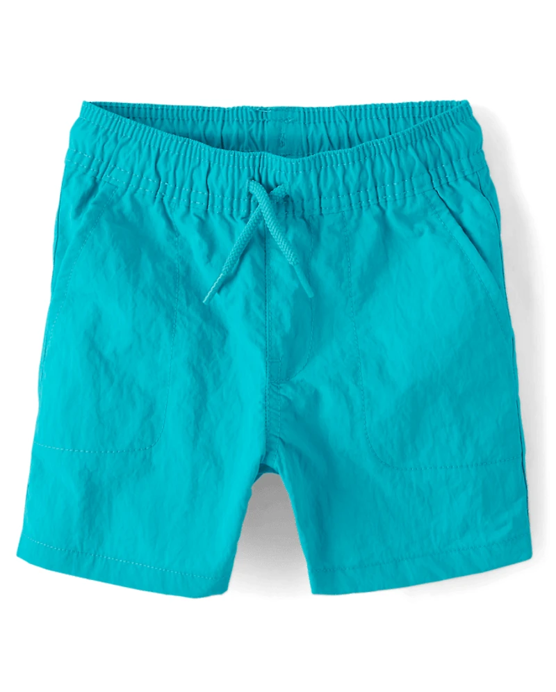 Baby And Toddler Boys Quick Dry Pull On Pool To Play Shorts