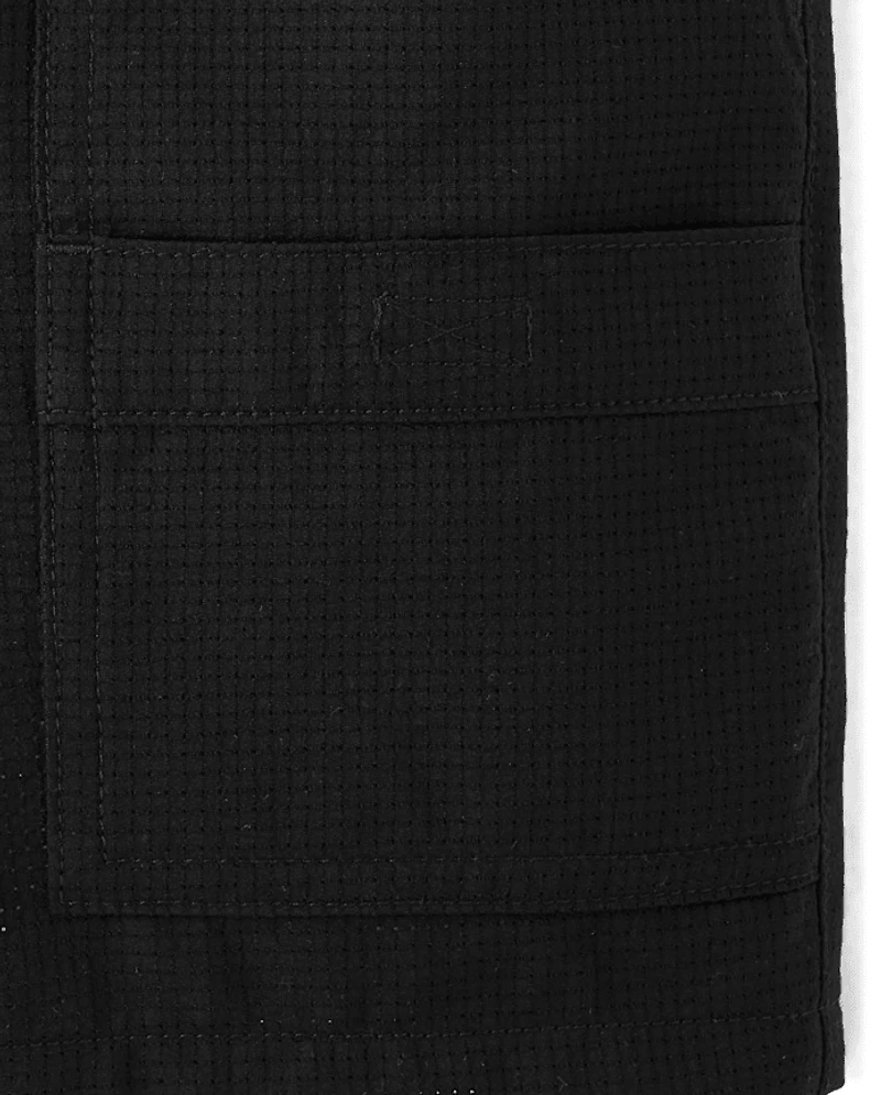 Boys Quick Dry Breathable Pull On Jogger Shorts