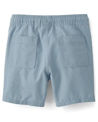 Boys Quick Dry Breathable Pull On Jogger Shorts