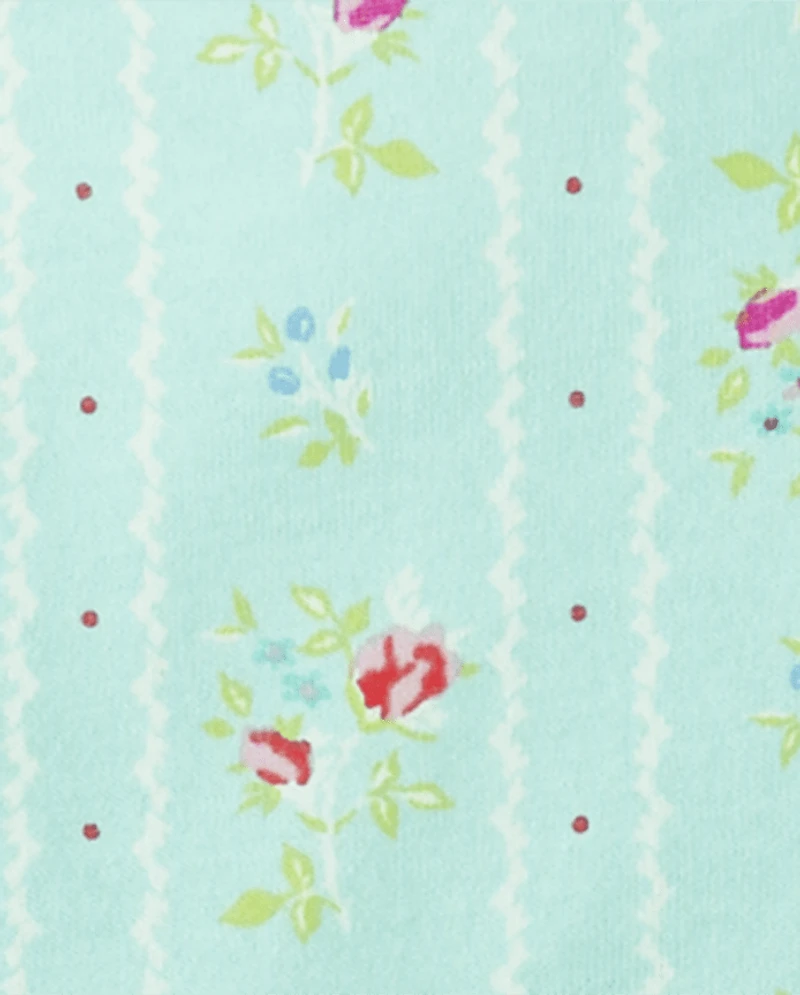Débardeur fleuri à volants pour fille