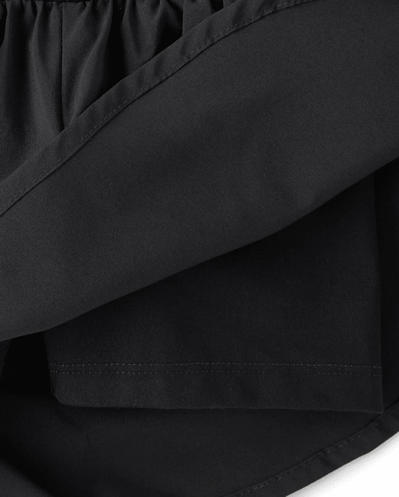 Short fluide à séchage rapide pour fille