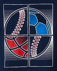 Boys Sports Graphic Tee 4-Pack