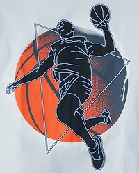 Lot de 4 t-shirts graphiques sport pour garçons