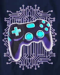 Boys Glow Gamer Graphic Tee