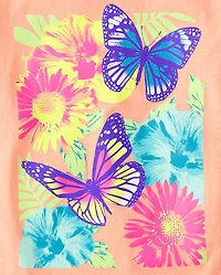 Girls Summer Graphic Tee 4-Pack