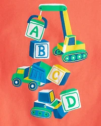 Baby And Toddler Boys Educational Graphic Tee 3-Pack