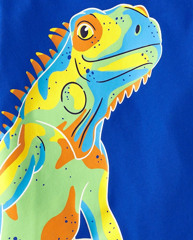 Baby And Toddler Boys Animal Graphic Tee 3-Pack