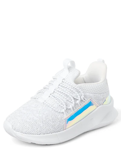 Toddler Girls Glitter Running Sneakers