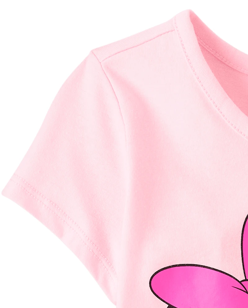 T-shirt graphique Minnie Mouse™ pour bébés et petites filles