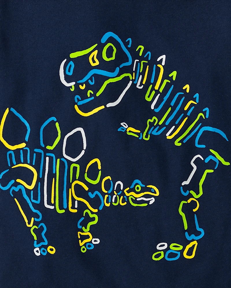 Baby And Toddler Boys Dino Graphic Tee 3-Pack