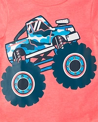 Baby And Toddler Boys Vehicle Graphic Tee 3-Pack