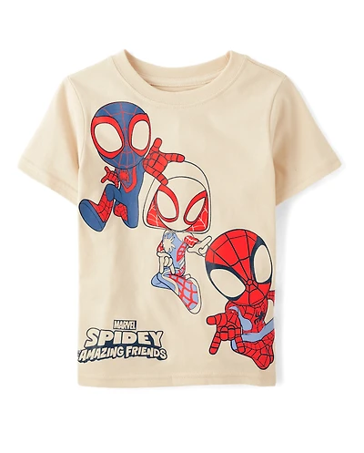 Baby And Toddler Boys Spidey Friends™ Graphic Tee