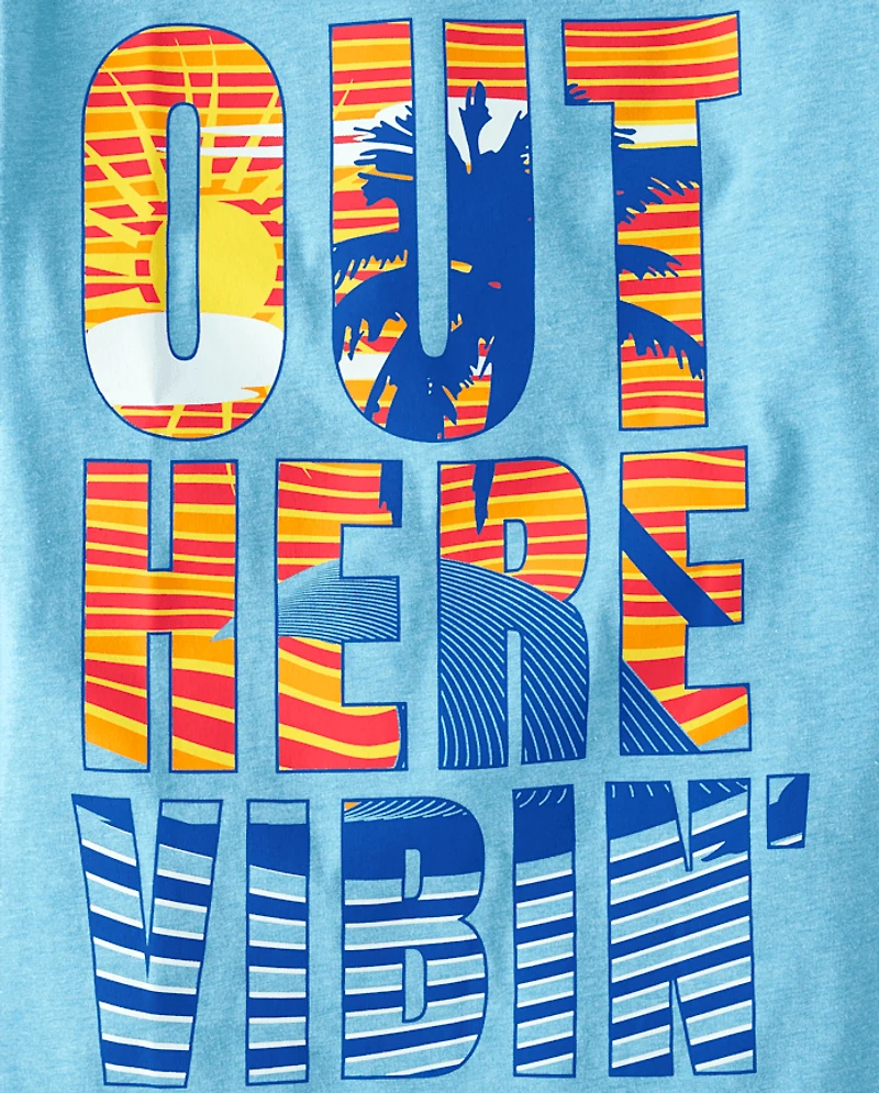 Boys Vibin' Graphic Tee