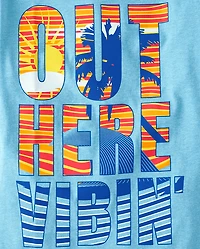 Boys Vibin' Graphic Tee