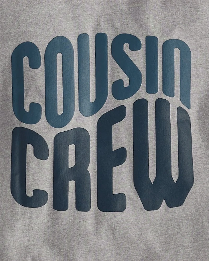 T-shirt graphique Cousin Crew pour enfants