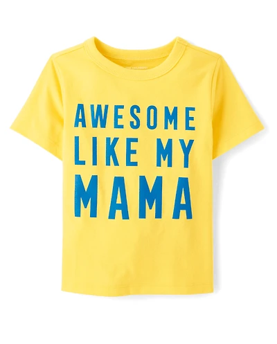 Baby And Toddler Boys Mama Graphic Tee