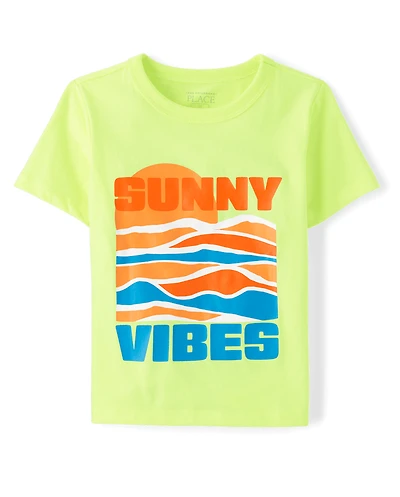 Baby And Toddler Boys Sunny Vibes Graphic Tee