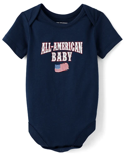Baby All American Graphic Bodysuit