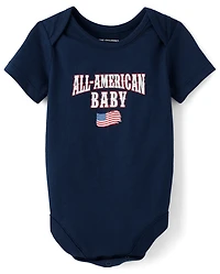 Baby All American Graphic Bodysuit