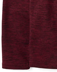 Boys Cozy Active Marl Quarter Zip Pullover