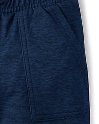 Boys Cozy Active Marl Jogger Pants