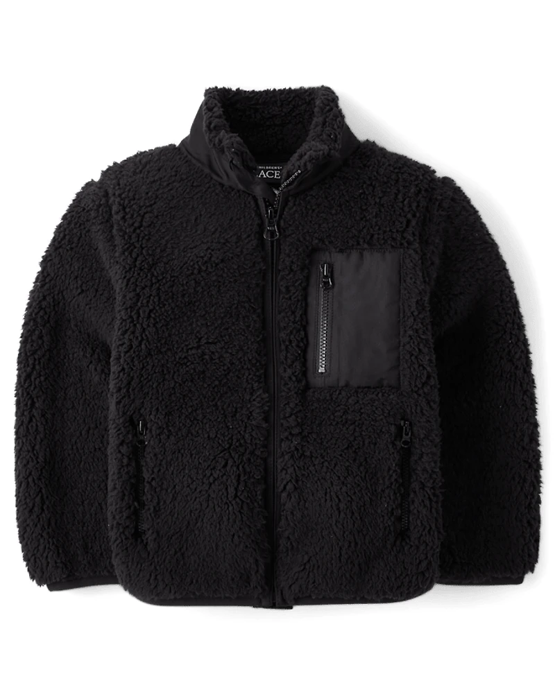 Baby And Toddler Boys Sherpa Trail Jacket