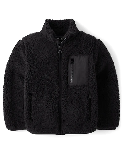 Baby And Toddler Boys Sherpa Trail Jacket