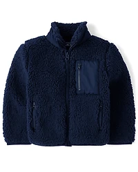 Baby And Toddler Boys Sherpa Trail Jacket