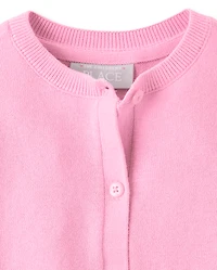 Toddler Girls Bow Cardigan