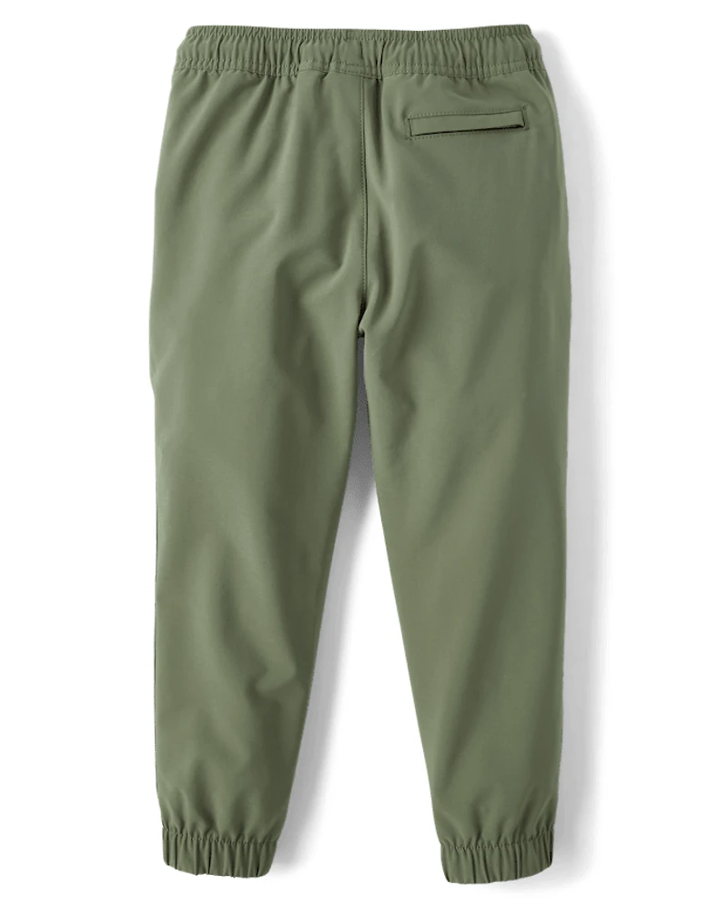 Boys Quick Dry Pull On Jogger Pants