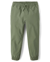 Boys Quick Dry Pull On Jogger Pants