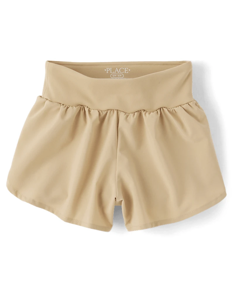 Girls Quick Dry Flowy Shorts