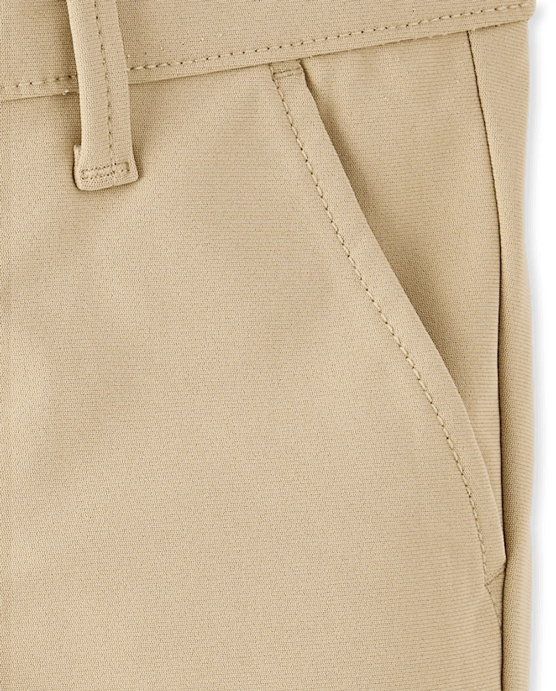 Girls Uniform Quick Dry Skinny Premium Chino Pants