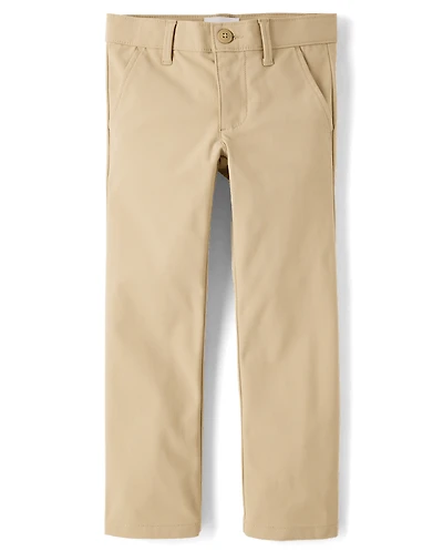 Girls Uniform Quick Dry Skinny Premium Chino Pants