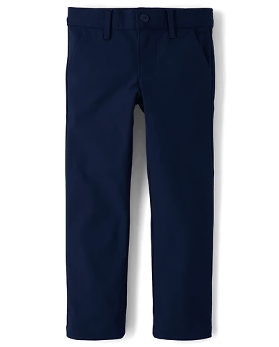 Girls Uniform Quick Dry Skinny Premium Chino Pants