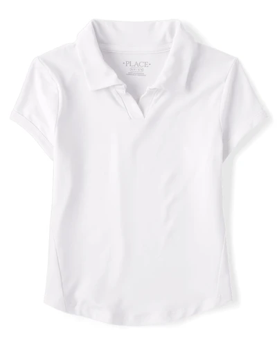 Girls Uniform Stretch Performance Polo