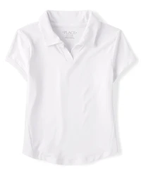 Girls Uniform Stretch Performance Polo
