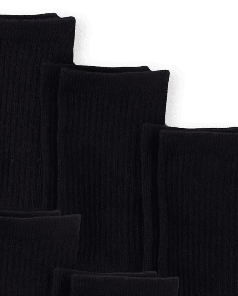 Boys Cushioned Crew Socks -Pack