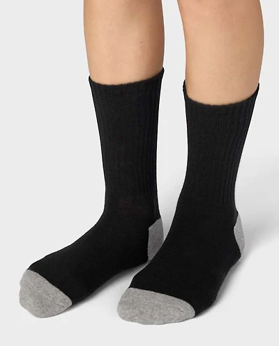 Boys Cushioned Crew Socks 10-Pack