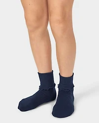 Girls Ruffle Turn Cuff Socks 6-Pack