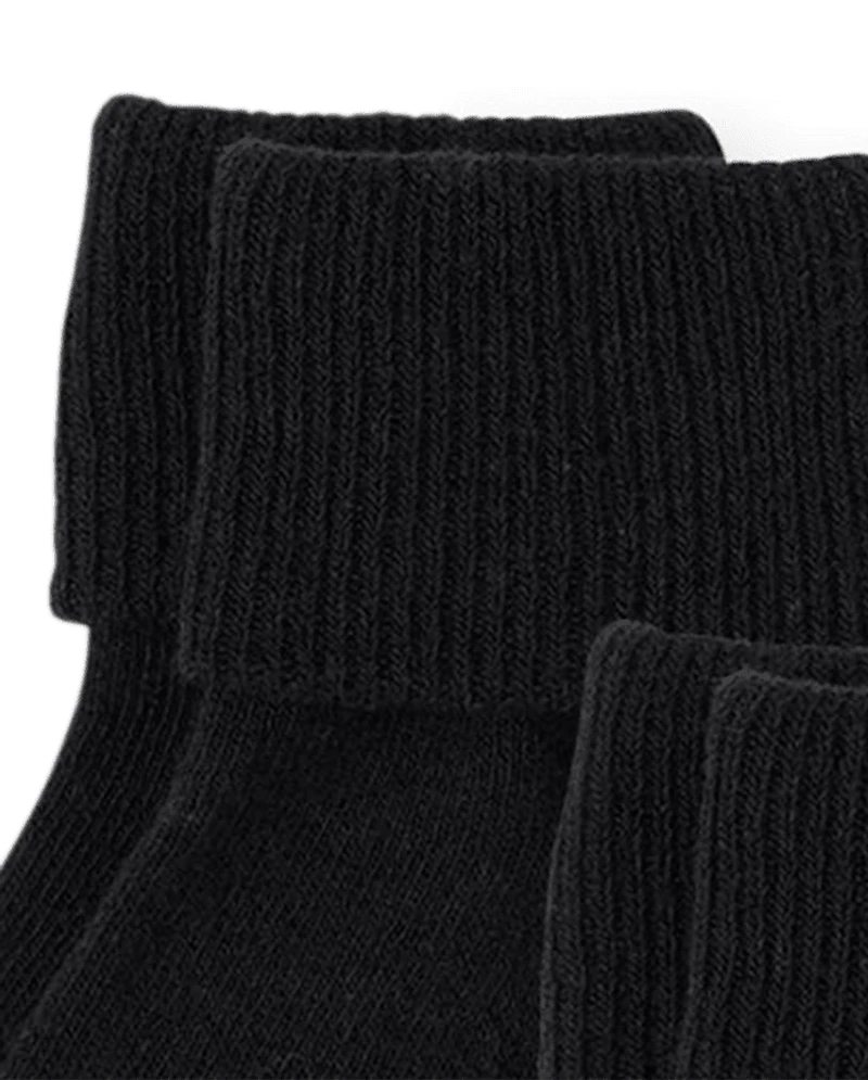Toddler Turn Cuff Socks 6-Pack