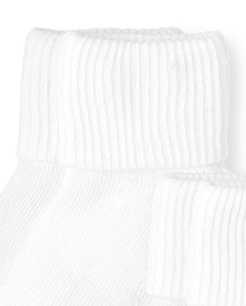 Toddler Turn Cuff Socks 6-Pack