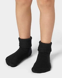 Lot de 6 paires chaussettes à revers pour tout-petits