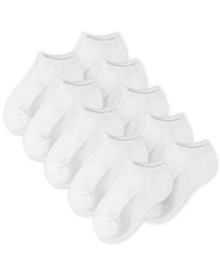 Kids Cushioned Ankle Socks 10-Pack