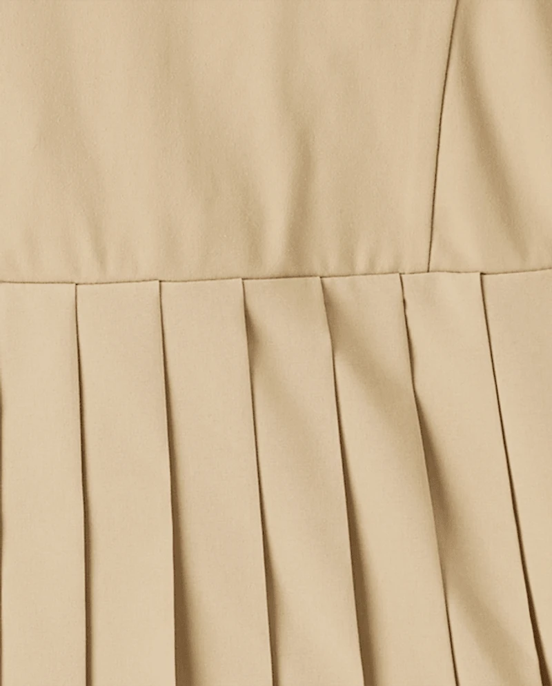 Girls Uniform Quick Dry Pleated Tennis Dress