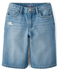 Kids Denim Baggy Jorts
