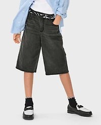 Short en jean ample pour enfants